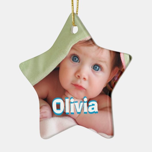 Modern Floral Pattern Heldere kleuren Keramisch Ornament (Links)