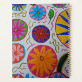 Modern Floral Planner (Achterkant)