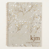 Modern Floral Planner (Voorkant)