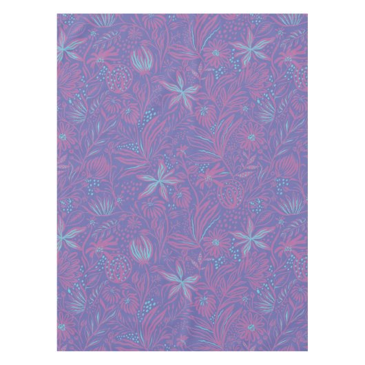 Modern | FLORAL print Tablecloth Tafelkleed (Voorkant)