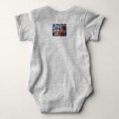 Modern Floral Romper (Achterkant)