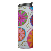 Modern Floral Thermosbeker (Gedraaid links)