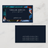 Modern Floral Visitekaartje (Voorkant / Achterkant)