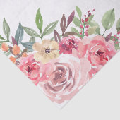 Modern Floral Vrijgezellenfeest Tissuepapier (Detail)