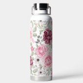 Modern Floral Waterfles (Achterkant)