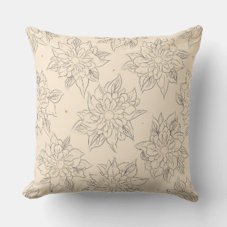 Modern Flower Sierkussen C