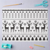 Modern Folk Art kerstrendierster Tissuepapier (Craft)