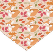 Modern Folk Foxes Korte Tafelloper (Hoek)