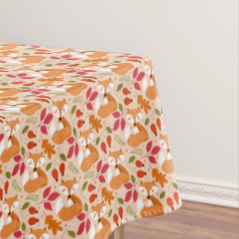 Modern Folk Foxes Tafelkleed