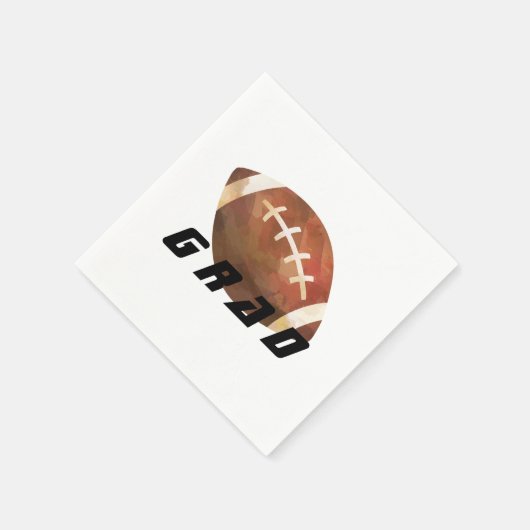 Modern Football Graduation Party Servet (Hoek)