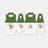 Modern Football veld Bedankdoosjes (Uitgevouwen)