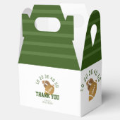 Modern Football veld Bedankdoosjes (Geopend)