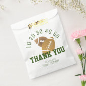 Modern Football veld Bedankzakje (Gezegeld)