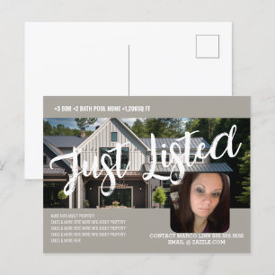 Modern for Sale Home Aangeboden Foto Business B Briefkaart