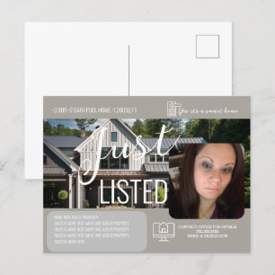 Modern for Sale Home Aangeboden Foto Business C Briefkaart