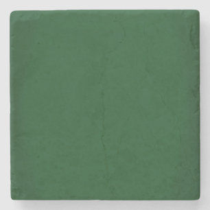 Modern Forest Green Stenen Onderzetter