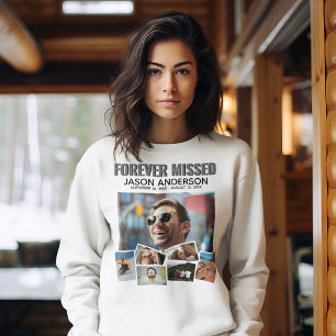 Modern Forever Missed Memorial Fotocollage Trui