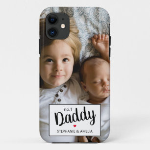 Modern foto nummer 1 Papa iPhone 11 Hoesje
