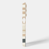 Modern Four-Quadrant Gradient Checkered Phone Case (Achterkant / Rechts)