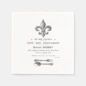 MODERN  FRANS BISTRO SERVETTEN (Voorkant)