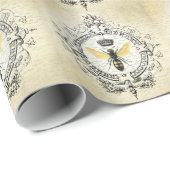 MODERN  franse koningin Cadeaupapier (Rol Hoek)