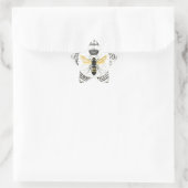 MODERN  franse koningin Ster Sticker (Tas)