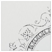 MODERN  franse koningin Stof (Close Up)