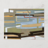 Modern Free Expression Painting by Norman Wyatt Briefkaart (Voorkant)