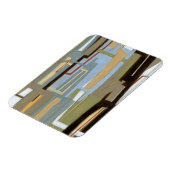 Modern Free Expression Painting by Norman Wyatt Magneet (Linkerzijde)