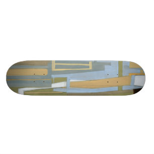 Modern Free Expression Painting by Norman Wyatt Skateboard