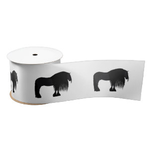 Modern Friesian Horse Illustratie Lint