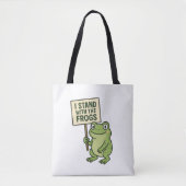 Modern Frog Lover Tote Draagtas (Voorkant)