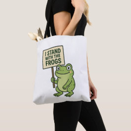 Modern Frog Lover Tote Draagtas