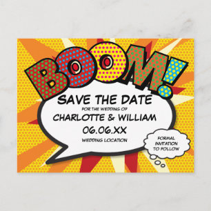 Modern Fun Comic Book KNAL Sla de datum op Briefkaart