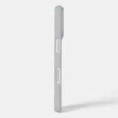 Modern Fun Grijs en Blauw, Gepersonaliseerde Jumbo Case-Mate iPhone Case (Achterkant / Rechts)