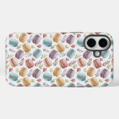 Modern Fun Sweet Macaroons Case-Mate iPhone Case (Achterkant (horizontaal))