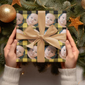 Modern Fun Yellow Pset & fotopapier Cadeaupapier