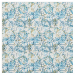 Modern Funky Cool Retro Polygon Mosaic Pattern Stof