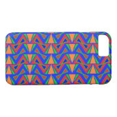 Modern Funky Hourglass Letter Zee Arrows Driangle Case-Mate iPhone Case (Achterkant (Horizontaal))