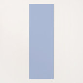 Modern Funky Marble Pastel Paars Monogram Yogamat (Achterkant)