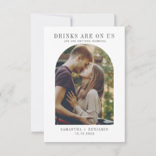 Modern Funny Photo Wedding Save the Date