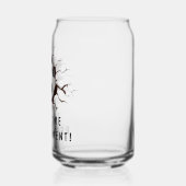Modern Funny Unusual Custom Voetbal Football Blikvorm Glas (Links)
