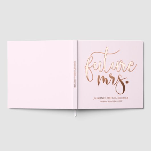 Modern Future Mrs. Vrijgezellenfeest Gastenboek (Volledig)