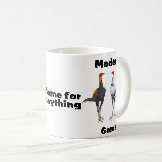 Modern Game Fowl Mok (Voorkant rechts)