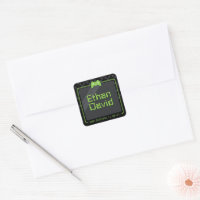 MODERN GAMING trendy zwart neon groen