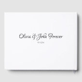 Modern Gastenboek (Achterkant)