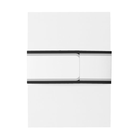 Modern gebogen zwart goud bruiloft botanische them uitnodigingen wikkel (Achterkant Voorbeeld)