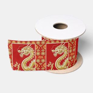 Modern Gelukkig Chinees Nieuwjaar modern Aziatisch Lint