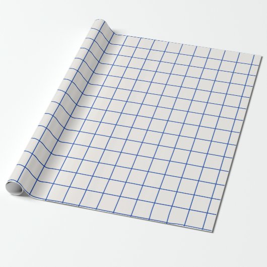 Modern geometric abstract pattern design with simp cadeaupapier (Uitgerold)