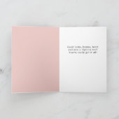 Modern Geometric Afstuderen Photo Afstuderen Kaart (Binnen)